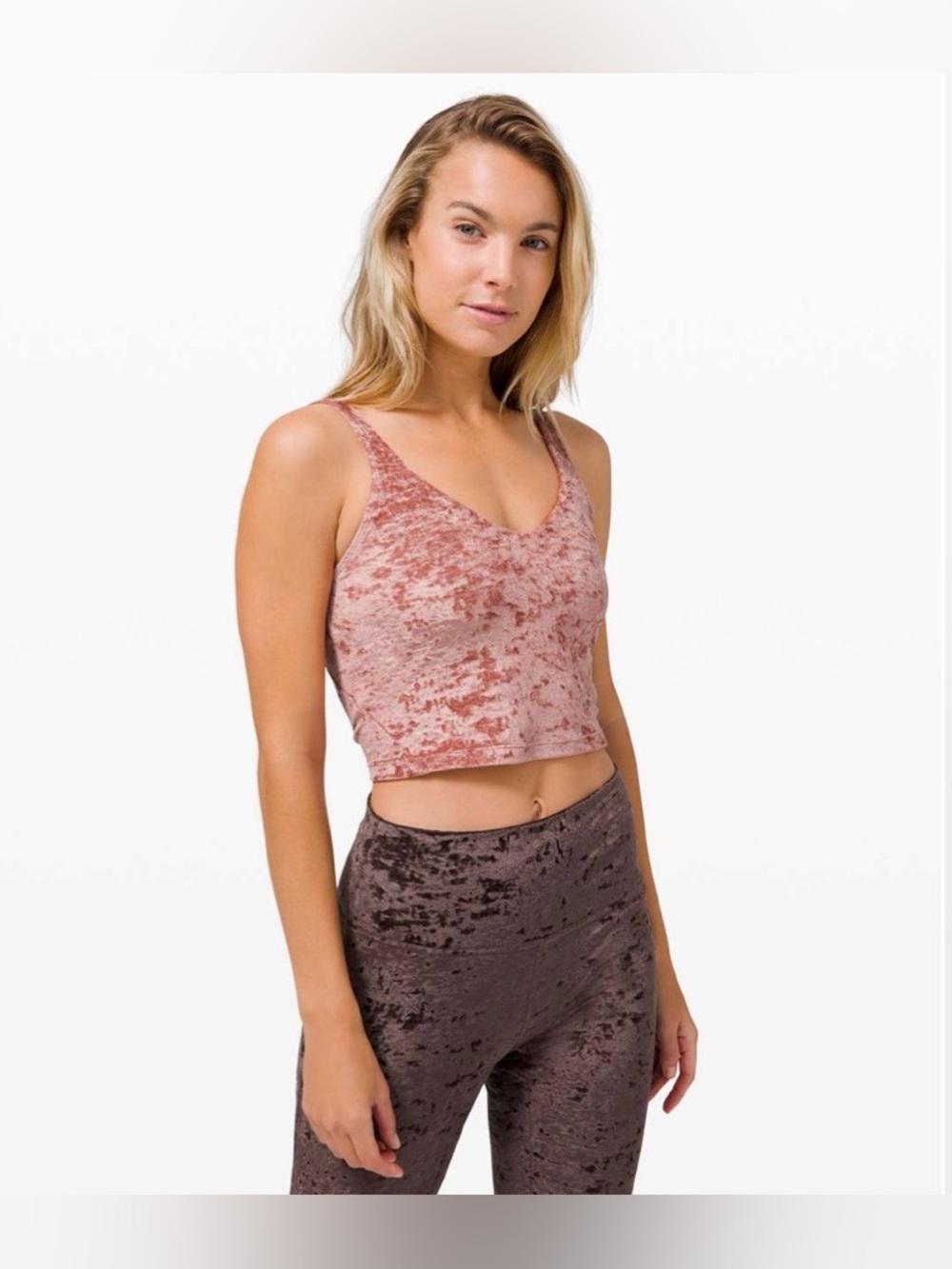 Lululemon Align Tank *Crushed Velvet
Soft Cranberry in Size 8